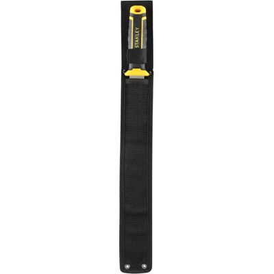 Couteau Isolant Stanley Fatmax 350mm - Lame en acier - Étui JauneNoir Couteau Isolant Stanley Fatmax 350mm - Lame en acier - Étui JauneNoir