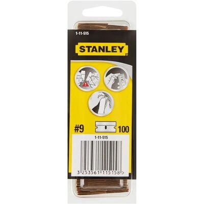 Stanley 1-11-515 Zestaw stalowych ostrzy - Dekoratorzy okien - 100 szt Stanley 1-11-515 Zestaw stalowych ostrzy - Dekoratorzy okien - 100 szt