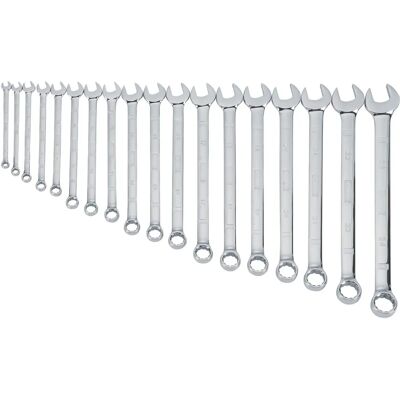 DeWALT Ringschlüssel-Set, 7-24mm, 18-tlg - Ring-Maulschlüssel Set DeWALT Ringschlüssel-Set, 7-24mm, 18-tlg - Ring-Maulschlüssel Set