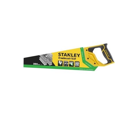 Handzaag Stanley - 550mm, Variabele tanden, Model STHT1-20352SB Handzaag Stanley - 550mm, Variabele tanden, Model STHT1-20352SB