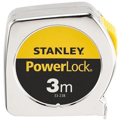 Stanley 1-33-238 Mittanauha - 3m, ABS, Mylar, Hopea/Keltainen Stanley 1-33-238 Mittanauha - 3m, ABS, Mylar, Hopea/Keltainen