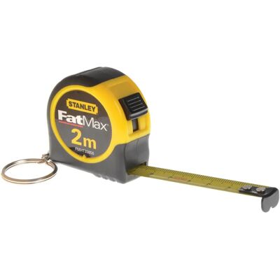 Fita métrica com anel de chaveiro Stanley 2m - Fita Fita métrica com anel de chaveiro Stanley 2m - Fita