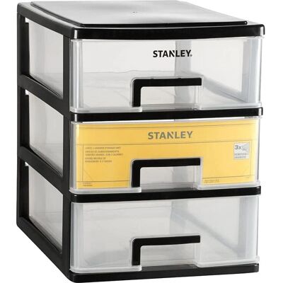 Stanley - Organizer narzędzi STST40711 1 podstawowy 3 szuflady czarny Stanley - Organizer narzędzi STST40711 1 podstawowy 3 szuflady czarny