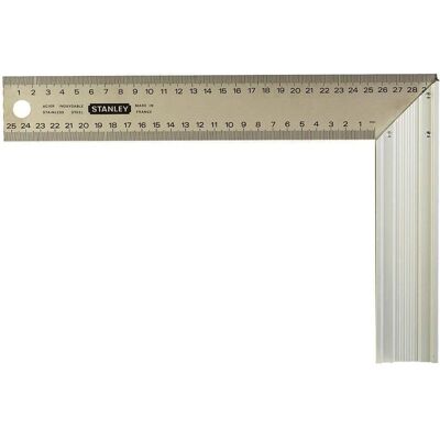 Stanley Model 1-45-687 Stal 45° Aluminium Set Square - Set square Stanley Model 1-45-687 Stal 45° Aluminium Set Square - Set square