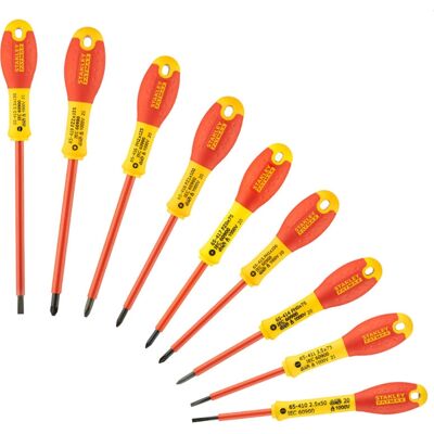 Stanley Fatmax FMHT62573-0 VDE isolerede skruetrækkersæt Stanley Fatmax FMHT62573-0 VDE isolerede skruetrækkersæt