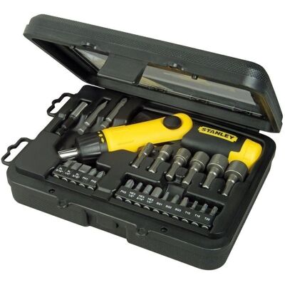 Zestaw śrubokrętów Stanley 0-63-022 z uchwytem pistoletowym Zestaw śrubokrętów Stanley 0-63-022 z uchwytem pistoletowym