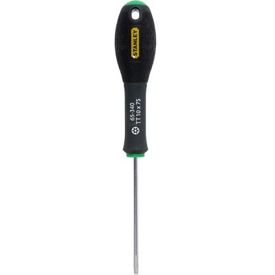 Chave de fenda Stanley Torx TX 10 x 75 mm Chave de fenda Stanley Torx TX 10 x 75 mm
