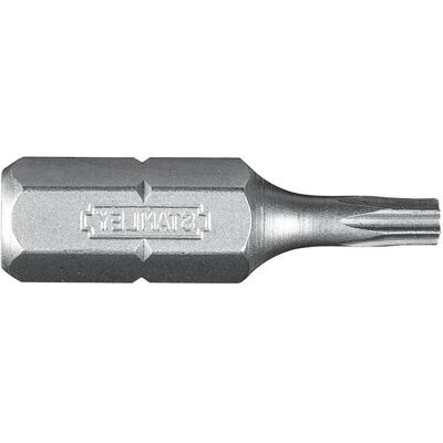 Embouts Torx T25 Stanley - 25mm, Boîte de 25 - Publicité Embouts Torx T25 Stanley - 25mm, Boîte de 25 - Publicité