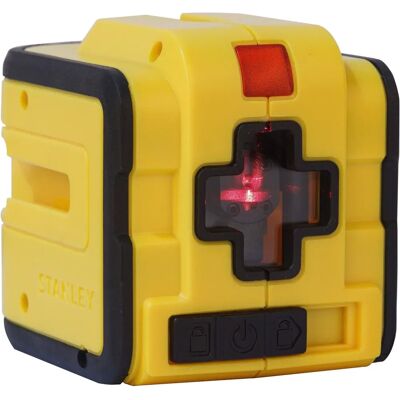 Nivel láser Stanley Cubix - Línea cruzada auto nivelante - Alcance 8m Nivel láser Stanley Cubix - Línea cruzada auto nivelante - Alcance 8m