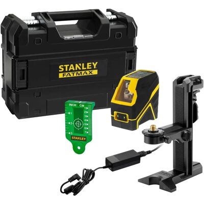 Stanley FatMax Laserwaage - Grün, 30m Reichweite, ±3mm Genauigkeit Stanley FatMax Laserwaage - Grün, 30m Reichweite, ±3mm Genauigkeit