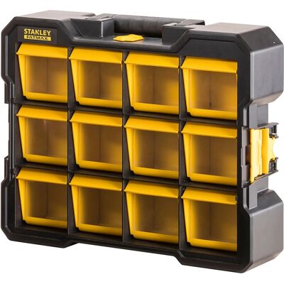 Stanley FMST81077-1 Compacte plastic gereedschapskist - Kleine onderdelen organizer Stanley FMST81077-1 Compacte plastic gereedschapskist - Kleine onderdelen organizer
