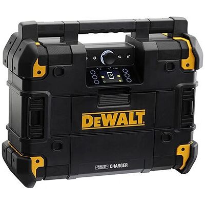 Rádio digital portátil DeWALT DWST1-81078-QW - Preto, Amarelo Rádio digital portátil DeWALT DWST1-81078-QW - Preto, Amarelo