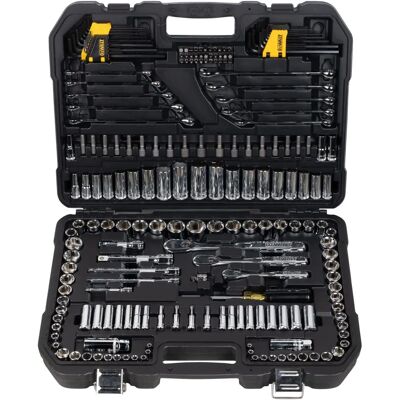 Dewalt 205-teiliger Werkzeugsatz - Ratschen & Nüsse Dewalt 205-teiliger Werkzeugsatz - Ratschen & Nüsse