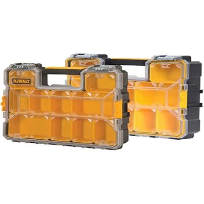 Organizadores DeWalt Pro Profundos e Rasos - Organizador de Armazenamento Organizadores DeWalt Pro Profundos e Rasos - Organizador de Armazenamento