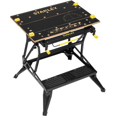 Masă de lucru Stanley STST83800-1 - Reglabilă, Pliabilă, Lemnărie Masă de lucru Stanley STST83800-1 - Reglabilă, Pliabilă, Lemnărie