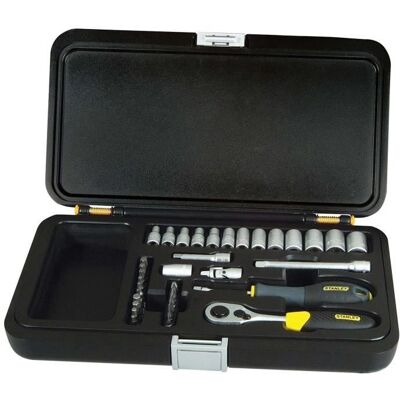 Stanley 1/4" Steckschlüssel-Set - 35 Stück Stanley 1/4" Steckschlüssel-Set - 35 Stück