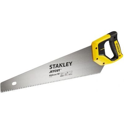 Piła ręczna Stanley JetCut - 450mm, Czarna, Żółta - Piła ręczna Piła ręczna Stanley JetCut - 450mm, Czarna, Żółta - Piła ręczna