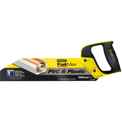 Piła Stanley FatMax PVC i Plastik - 300mm - 11TPI Piła Stanley FatMax PVC i Plastik - 300mm - 11TPI