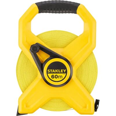 Miara z włókna szklanego Stanley 60m - Otwarta obudowa Klasa III Miara z włókna szklanego Stanley 60m - Otwarta obudowa Klasa III
