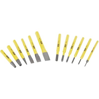 Stanley Tools STA418299 Zestaw dłut i stempli - 12 sztuk Stanley Tools STA418299 Zestaw dłut i stempli - 12 sztuk