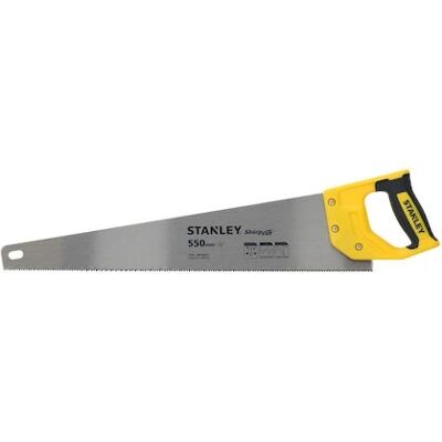 Stanley Zwart STHT20368-9 Handzaag - Universeel, 550mm, Geel Stanley Zwart STHT20368-9 Handzaag - Universeel, 550mm, Geel