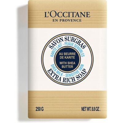 L'Occitane Shea Milk Sensitive Skin Extra Rich Soap - 250 g L'Occitane Shea Milk Sensitive Skin Extra Rich Soap - 250 g