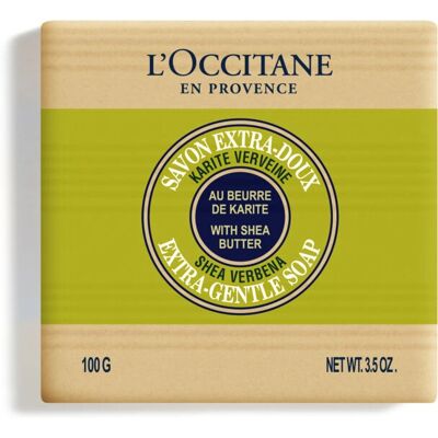 L'Occitane Savon Extra Doux au Beurre de Karité Verveine (100g) - Publicité L'Occitane Savon Extra Doux au Beurre de Karité Verveine (100g) - Publicité