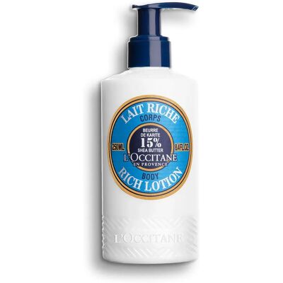 L'Occitane Karité Bohaté Tělové Mléko (250ml) L'Occitane Karité Bohaté Tělové Mléko (250ml)
