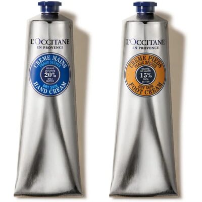 Set de creme pentru mâini și picioare cu unt de shea de la L'Occitane en Provence Set de creme pentru mâini și picioare cu unt de shea de la L'Occitane en Provence