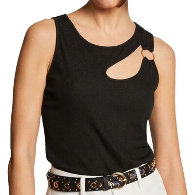 Morgan Desiro Schwarz Tank Top - Tank Top Morgan Desiro Schwarz Tank Top - Tank Top