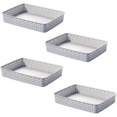Curver My Style Rattan Tray A4 - Tray Curver My Style Rattan Tray A4 - Tray