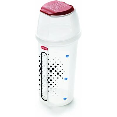 Curver - 167979 - 9x10x21 cm - Rouge - Shaker Curver - 167979 - 9x10x21 cm - Rouge - Shaker