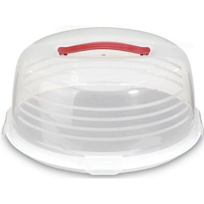 Curver White 35cm Cake Storage Container - Cake Storage Container Curver White 35cm Cake Storage Container - Cake Storage Container