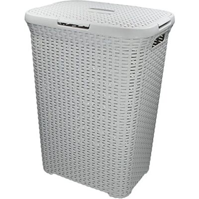 Curver Wäschekorb - Hellgrau - 60L - Wäschekorb Curver Wäschekorb - Hellgrau - 60L - Wäschekorb