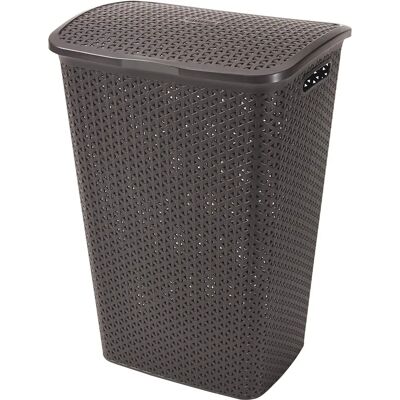 Curver 216581 Wäschekorb 55 l Rattan Braun - Wäschekorb Curver 216581 Wäschekorb 55 l Rattan Braun - Wäschekorb