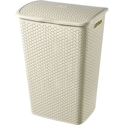 Curver My Style 55L Rattan Effekt Wäschekorb - Wäschekorb Curver My Style 55L Rattan Effekt Wäschekorb - Wäschekorb
