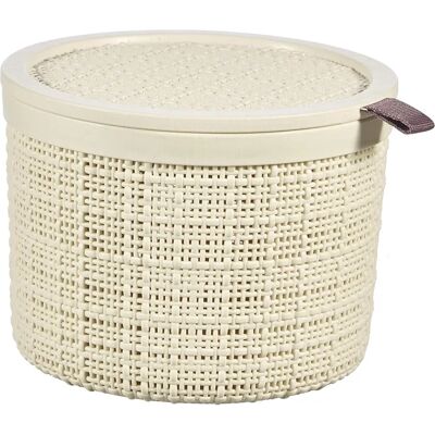Keter Juliet Mand - Milieuvriendelijke 2L Beige Opslagmand Keter Juliet Mand - Milieuvriendelijke 2L Beige Opslagmand