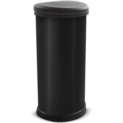 Curver - One Touch Deco Bin - Black - Trash Bin Curver - One Touch Deco Bin - Black - Trash Bin