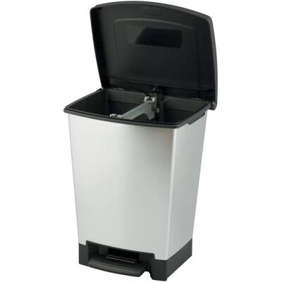 Curver Duo Bin Basura 25L - Cubo de basura Curver Duo Bin Basura 25L - Cubo de basura