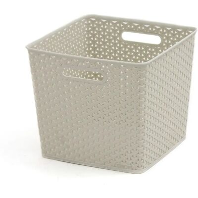 Curver Modell 03613-885 25L Aufbewahrungsbox - Moderner Rattanmuster Curver Modell 03613-885 25L Aufbewahrungsbox - Moderner Rattanmuster