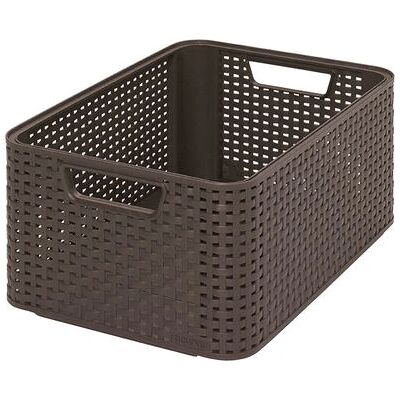 Curver Style M Opbergmand - Rattan Bruin Curver Style M Opbergmand - Rattan Bruin