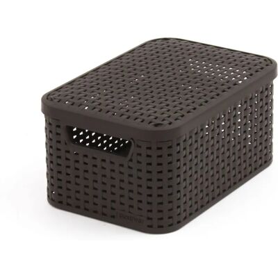 Curver Storage Box S - Rattan Look - Durable - Eco-friendly Curver Storage Box S - Rattan Look - Durable - Eco-friendly