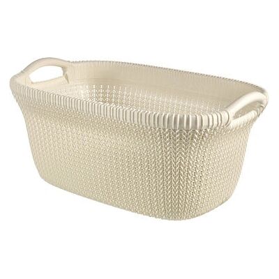 Curver Knit Wäschekorb - 40 L - Beige Curver Knit Wäschekorb - 40 L - Beige