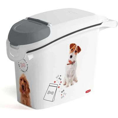 Curver Love Pets Wit 15L Voedselcontainer - Hond Curver Love Pets Wit 15L Voedselcontainer - Hond