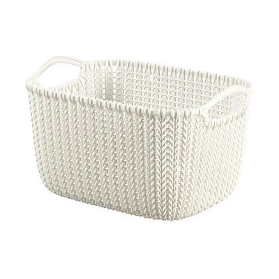Curver White Rectangular Knitwear Storage Box - Storage Basket Curver White Rectangular Knitwear Storage Box - Storage Basket