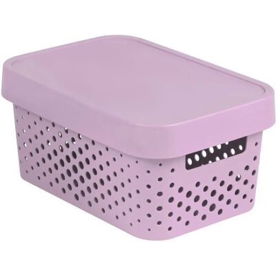 Conteneur Rose Curver - 4,5L - Rangement - Publicité Conteneur Rose Curver - 4,5L - Rangement - Publicité