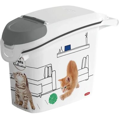 Curver PetLife 6 kg Katzenstreu Aufbewahrungsbehälter mit Deckel - Aufbewahrungsbehälter Curver PetLife 6 kg Katzenstreu Aufbewahrungsbehälter mit Deckel - Aufbewahrungsbehälter