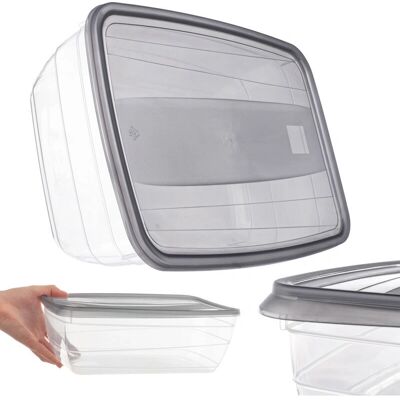 KADAX - Lunch Box 4L - Tapas - Apilable - Contenedor de alimentos KADAX - Lunch Box 4L - Tapas - Apilable - Contenedor de alimentos