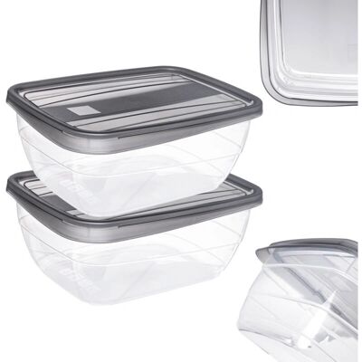 KADAX - 2x1.3L - Food Storage Containers KADAX - 2x1.3L - Food Storage Containers