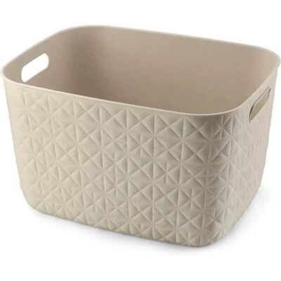 Curver Softex Opslagmand - 19L - Modern, Duurzaam & Stapelbaar Curver Softex Opslagmand - 19L - Modern, Duurzaam & Stapelbaar